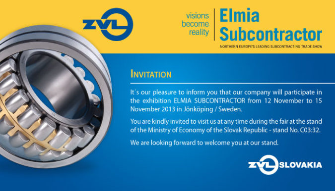 pozvanka Elmia pozvanka Elmia