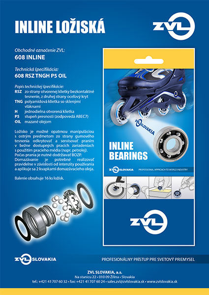 ZVL inline ložiská